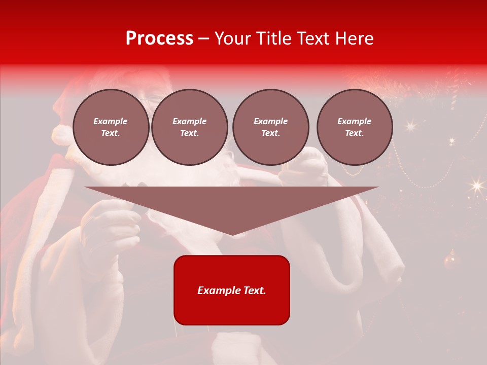 Communication Board Table PowerPoint Template