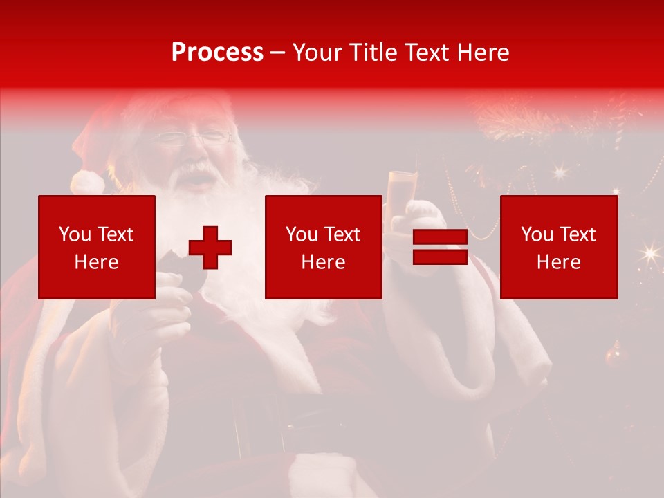 Communication Board Table PowerPoint Template