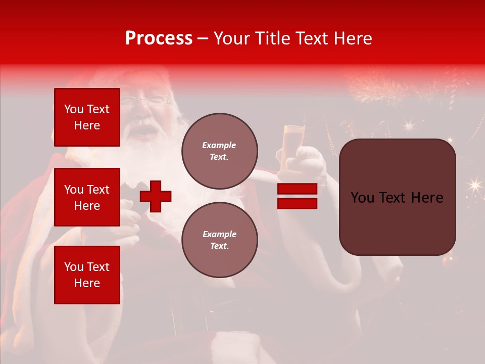 Communication Board Table PowerPoint Template