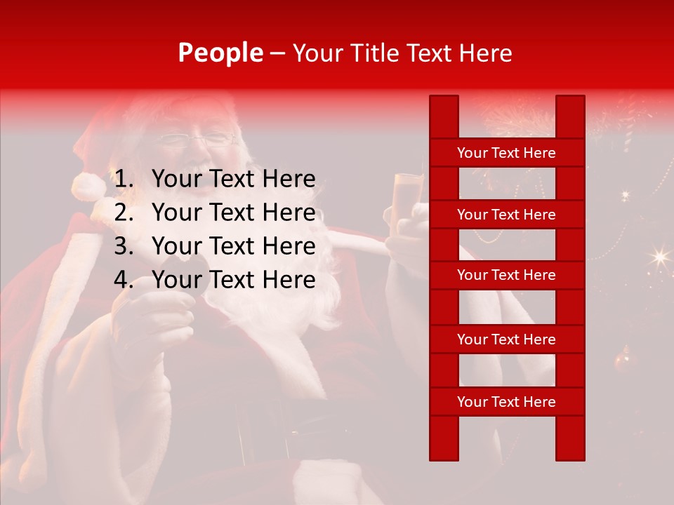 Communication Board Table PowerPoint Template