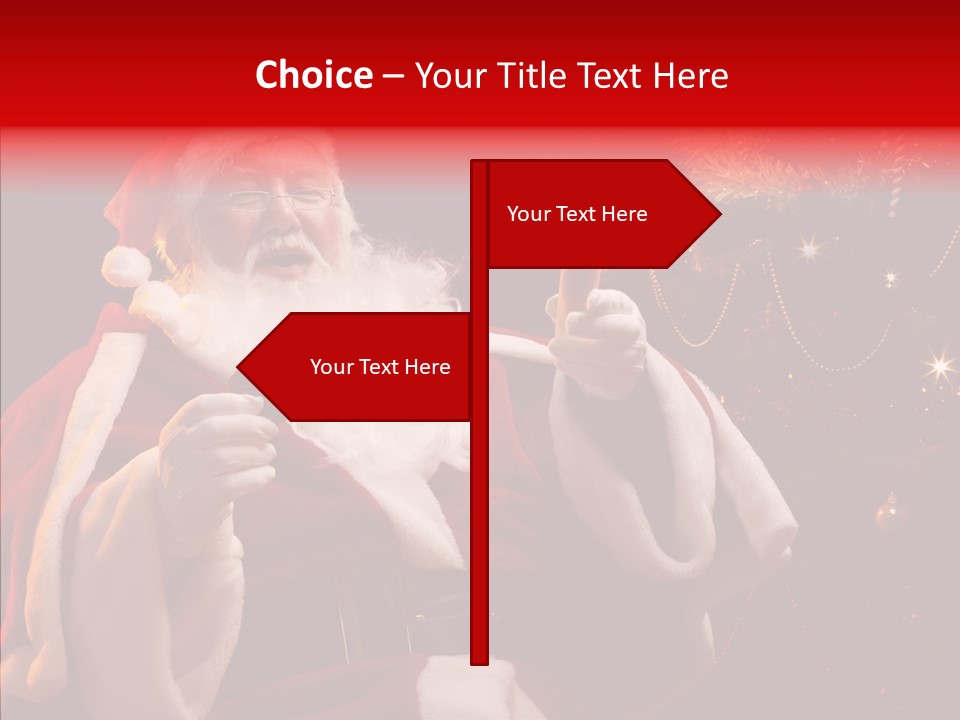 Communication Board Table PowerPoint Template