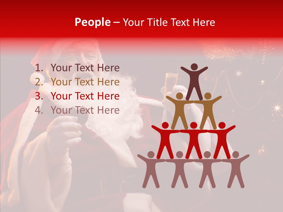 Communication Board Table PowerPoint Template