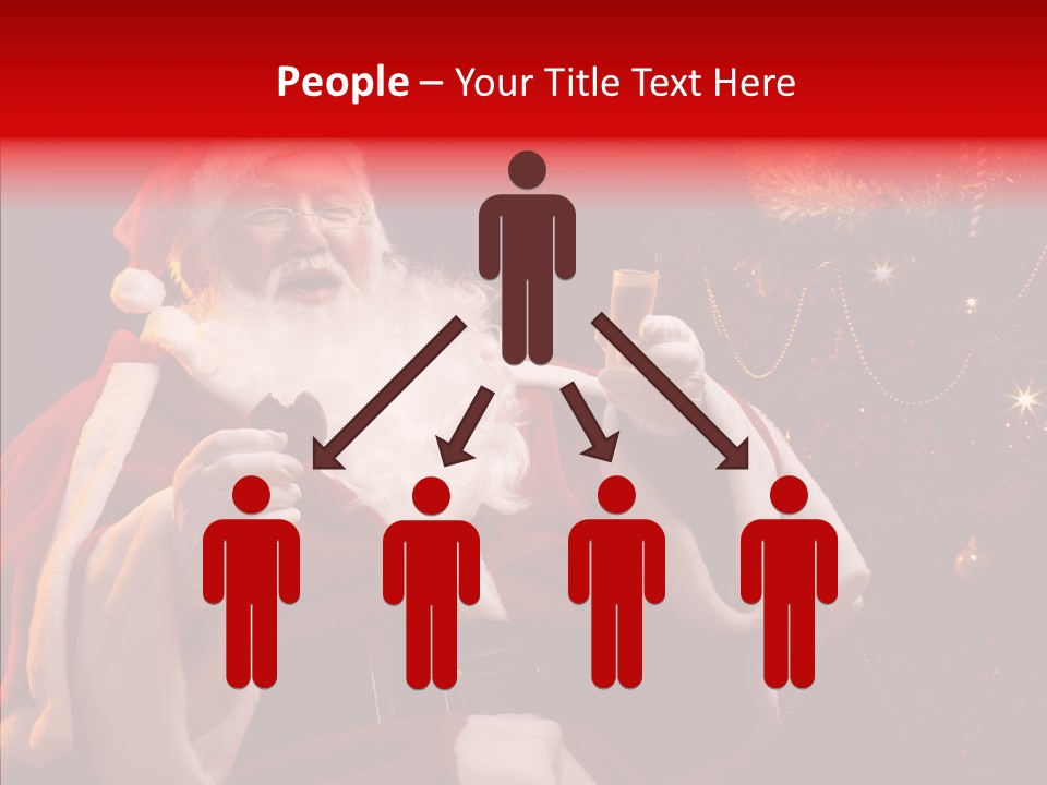 Communication Board Table PowerPoint Template