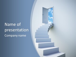 Way Space Cloud PowerPoint Template