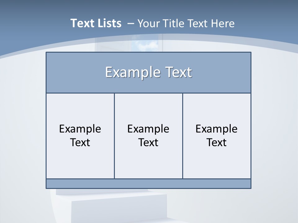 Way Space Cloud PowerPoint Template