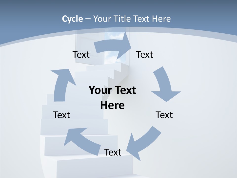 Way Space Cloud PowerPoint Template