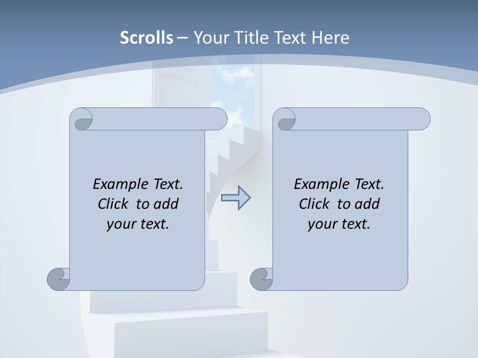 Way Space Cloud PowerPoint Template