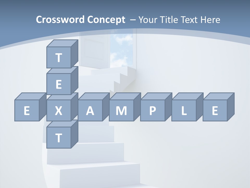 Way Space Cloud PowerPoint Template