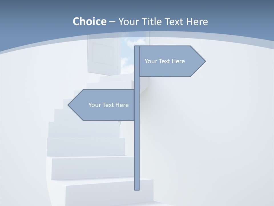 Way Space Cloud PowerPoint Template