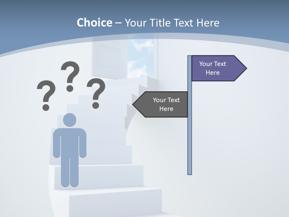 Way Space Cloud PowerPoint Template