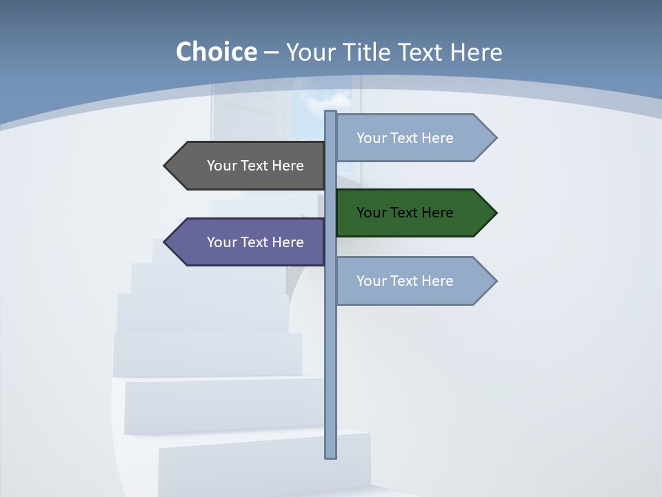 Way Space Cloud PowerPoint Template