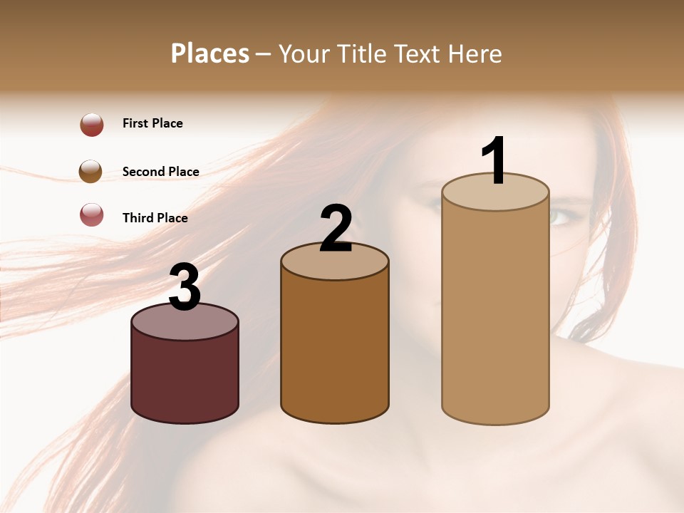 Perfection Glamor Portrait PowerPoint Template