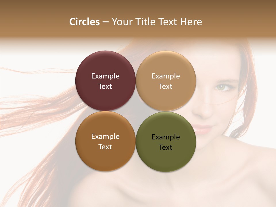 Perfection Glamor Portrait PowerPoint Template