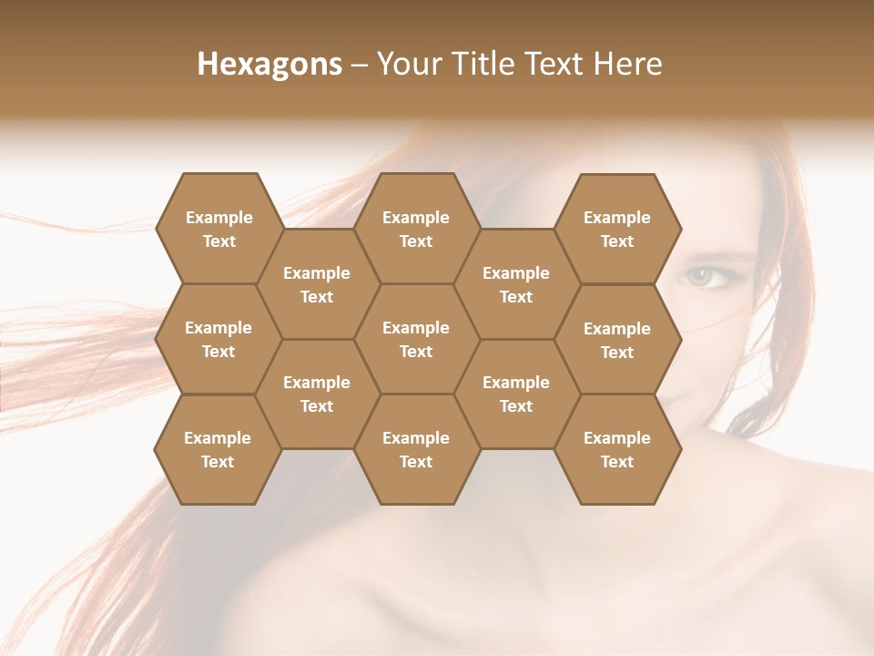 Perfection Glamor Portrait PowerPoint Template