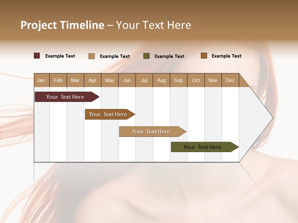 Perfection Glamor Portrait PowerPoint Template