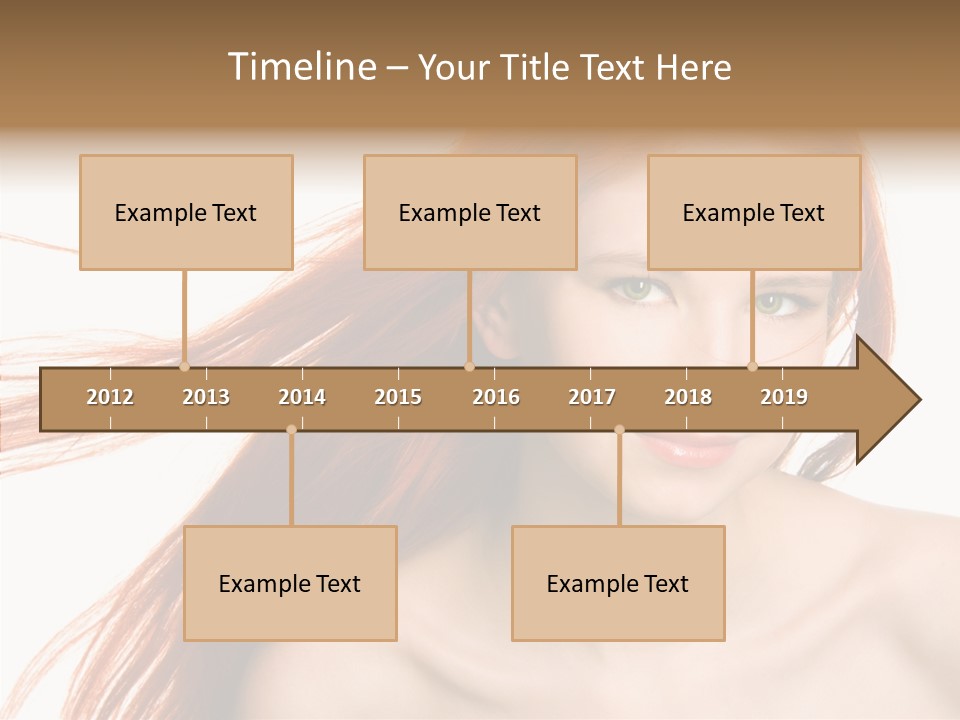 Perfection Glamor Portrait PowerPoint Template