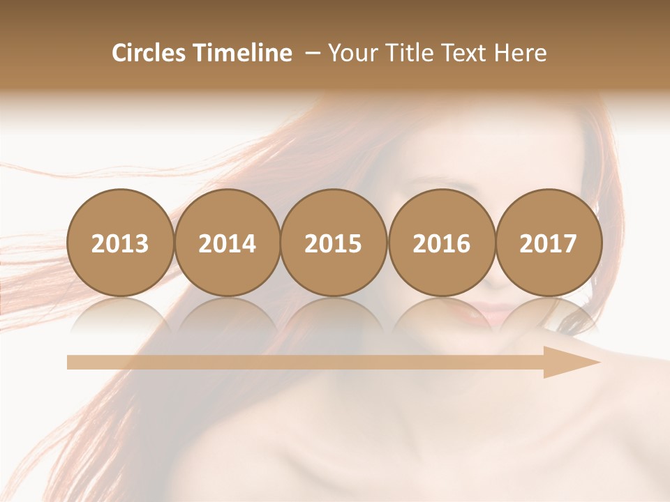 Perfection Glamor Portrait PowerPoint Template