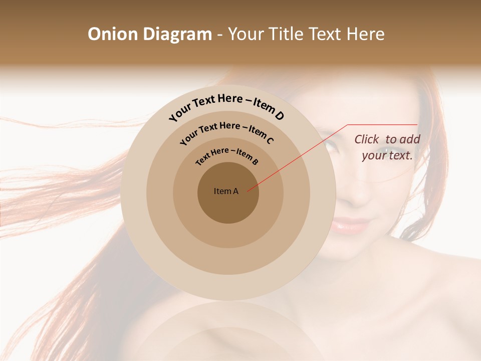 Perfection Glamor Portrait PowerPoint Template