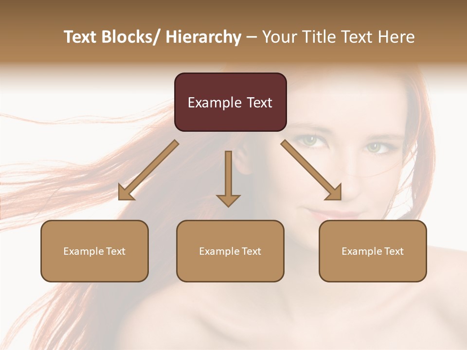 Perfection Glamor Portrait PowerPoint Template
