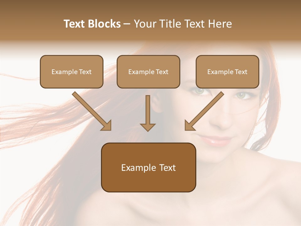 Perfection Glamor Portrait PowerPoint Template