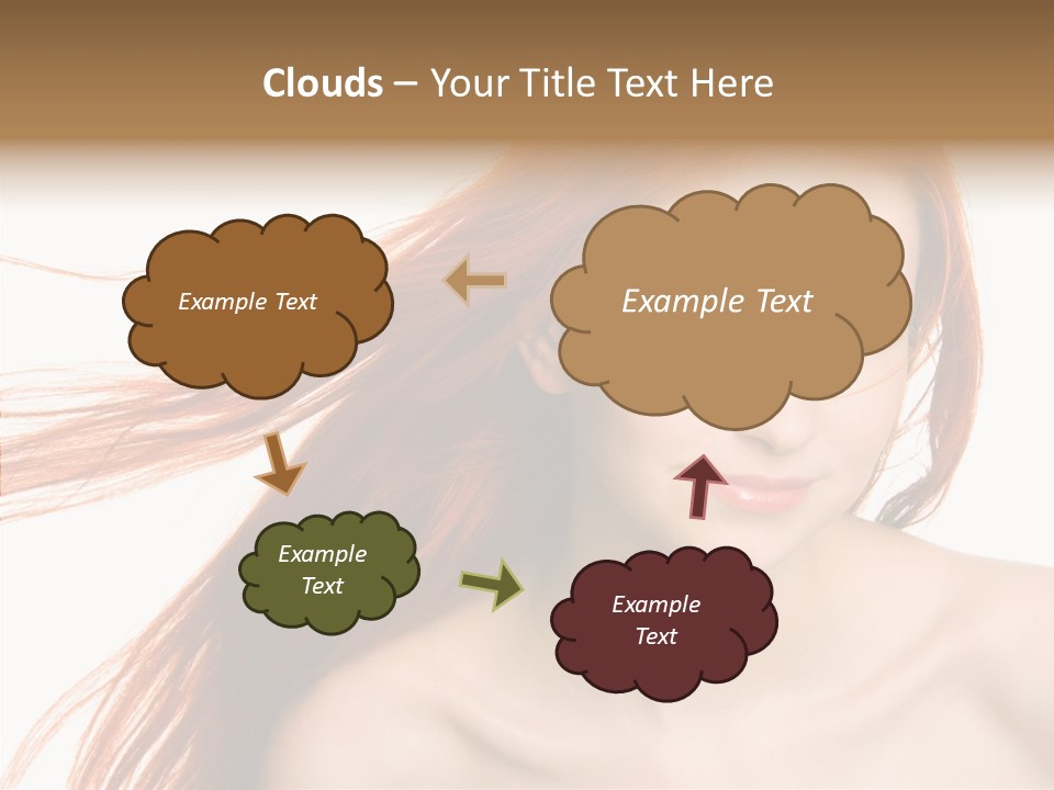 Perfection Glamor Portrait PowerPoint Template