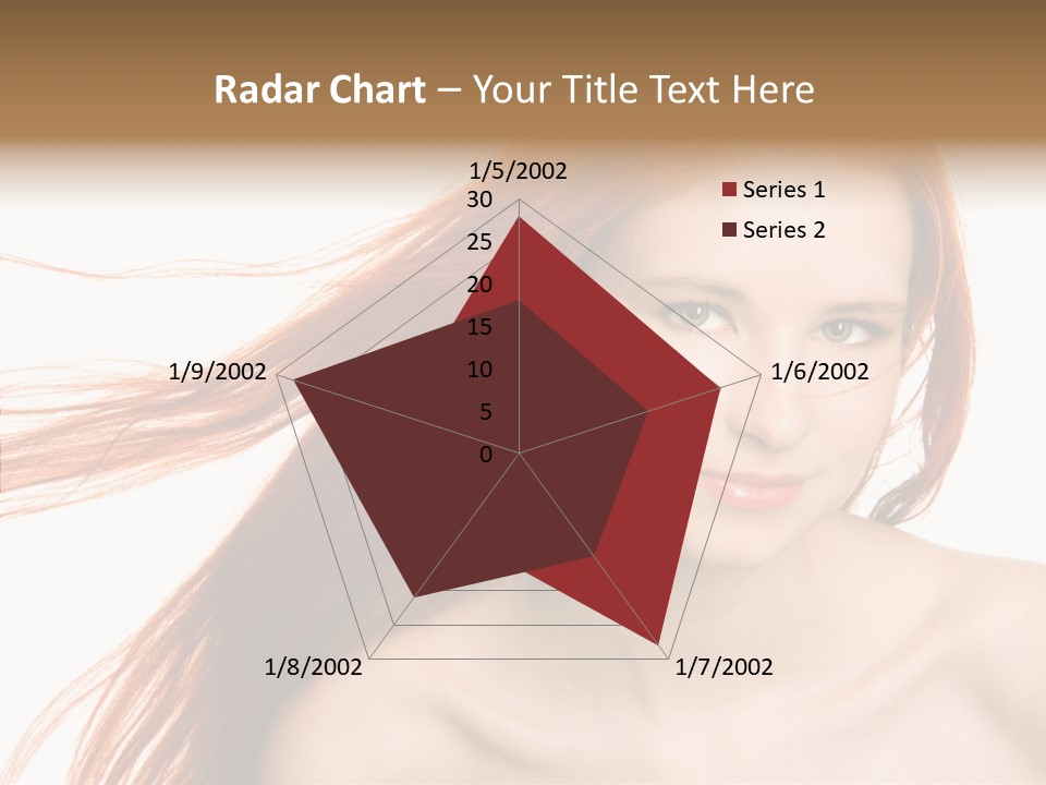 Perfection Glamor Portrait PowerPoint Template