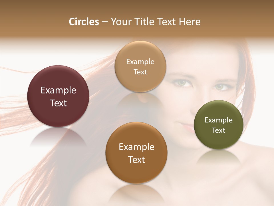 Perfection Glamor Portrait PowerPoint Template