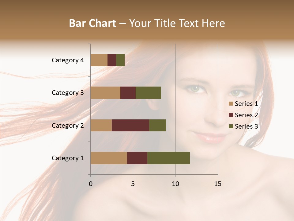 Perfection Glamor Portrait PowerPoint Template