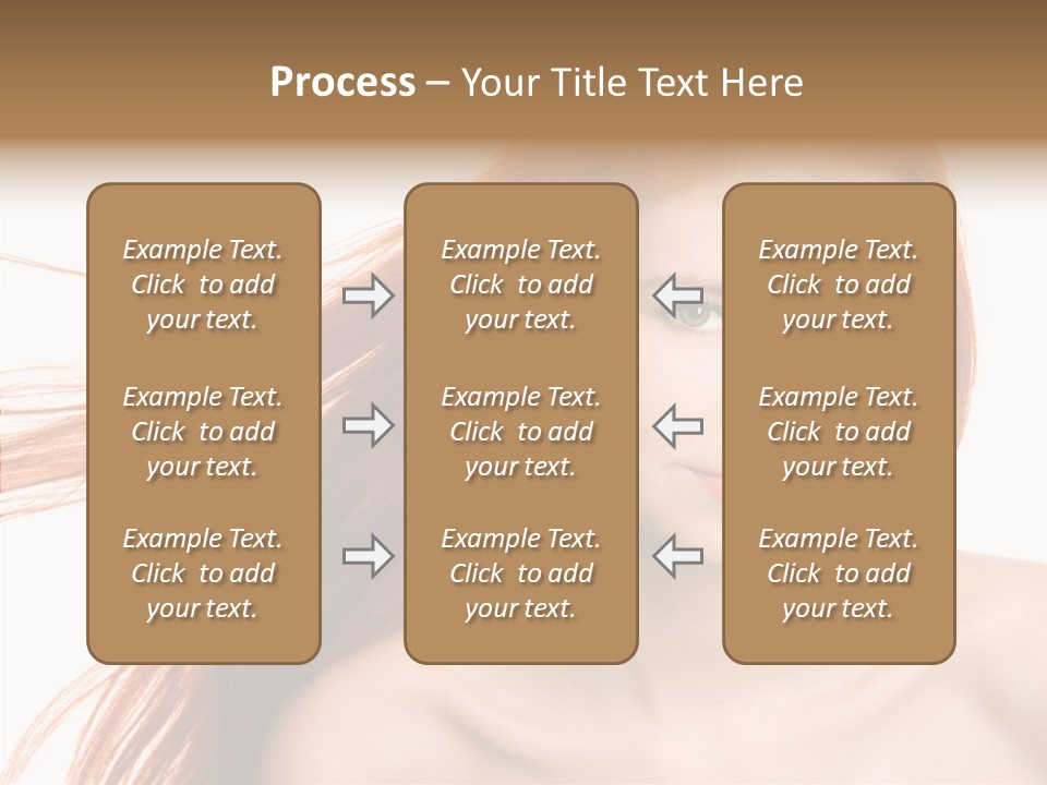 Perfection Glamor Portrait PowerPoint Template