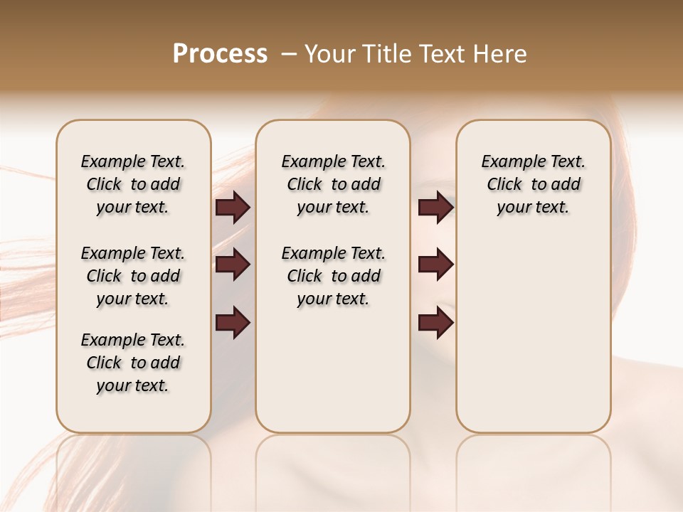 Perfection Glamor Portrait PowerPoint Template