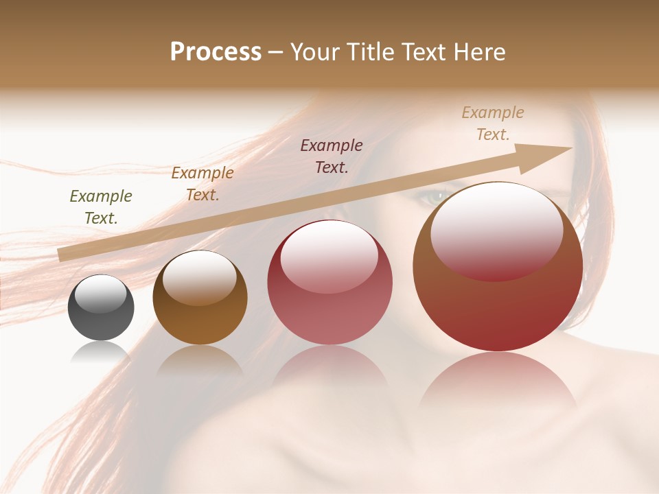 Perfection Glamor Portrait PowerPoint Template