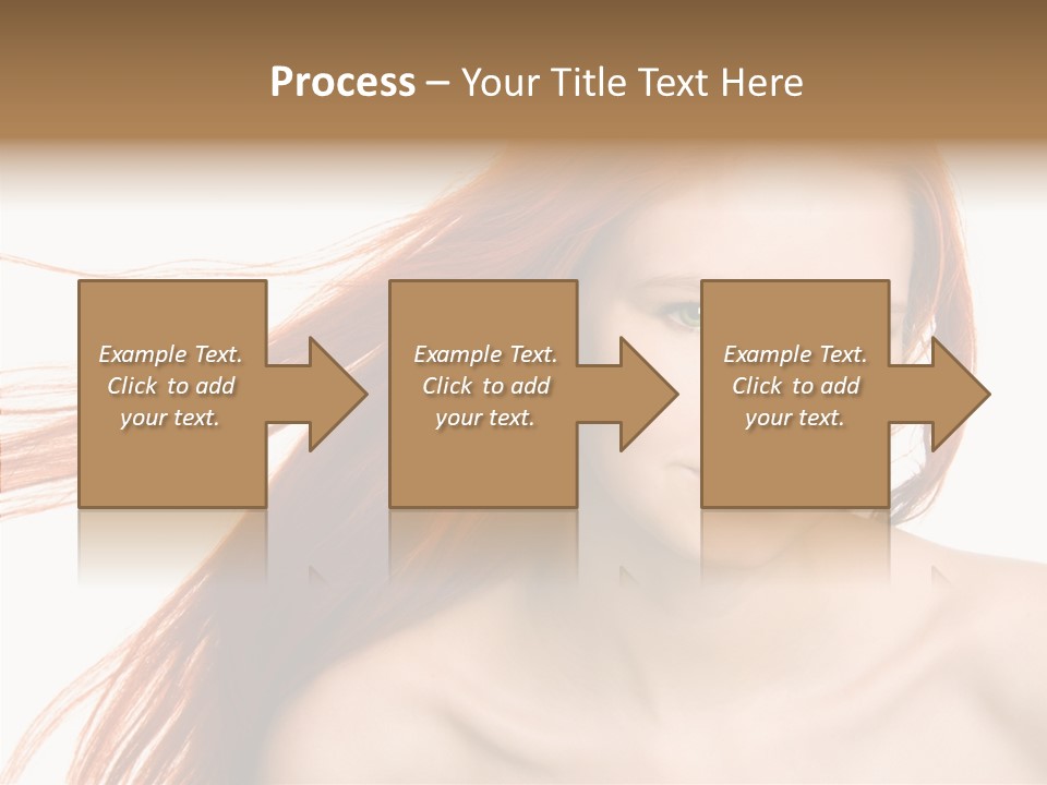 Perfection Glamor Portrait PowerPoint Template
