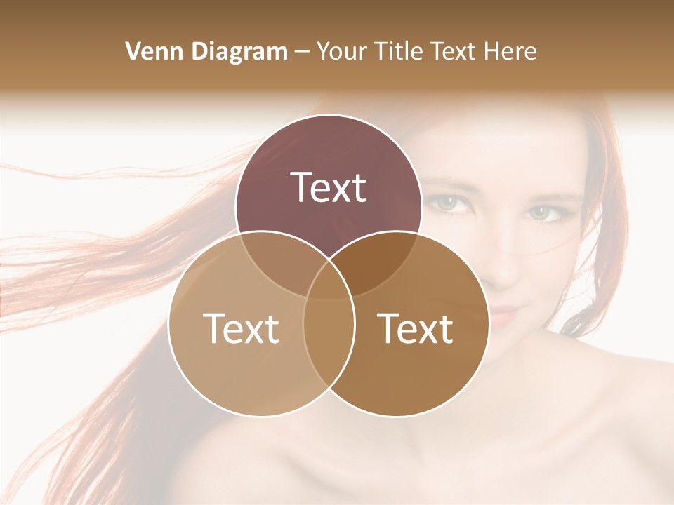 Perfection Glamor Portrait PowerPoint Template