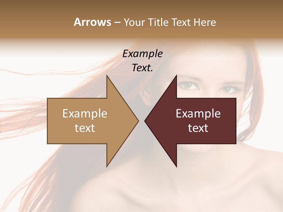 Perfection Glamor Portrait PowerPoint Template