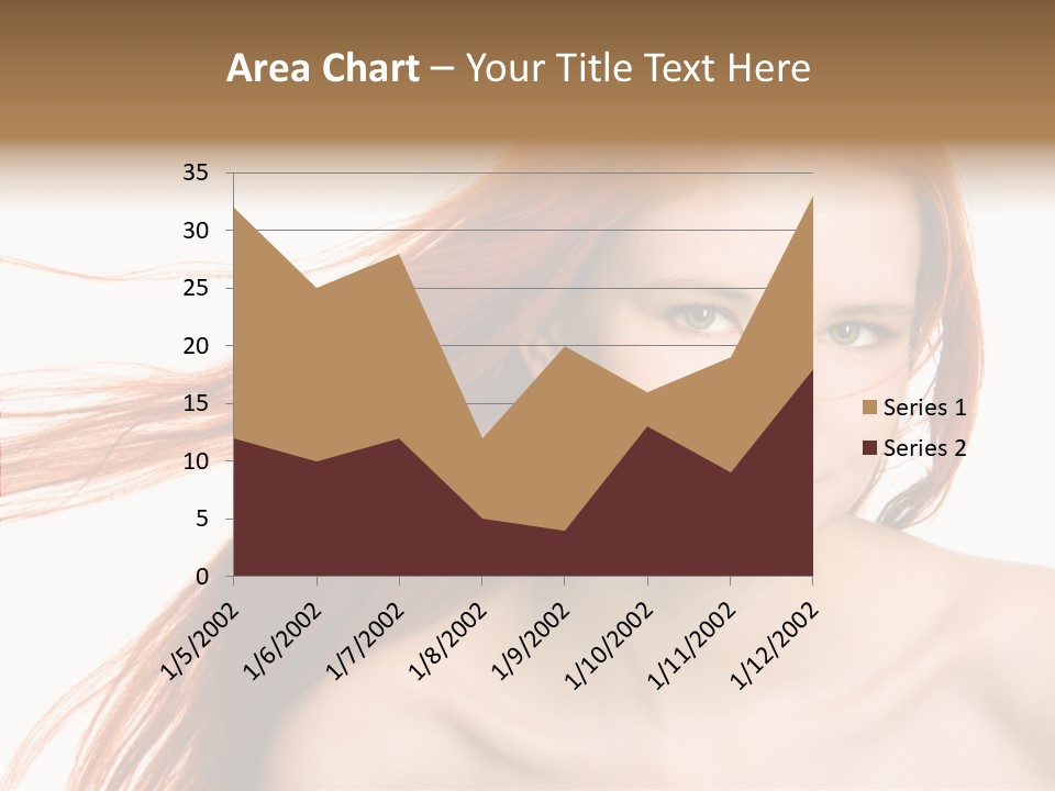 Perfection Glamor Portrait PowerPoint Template