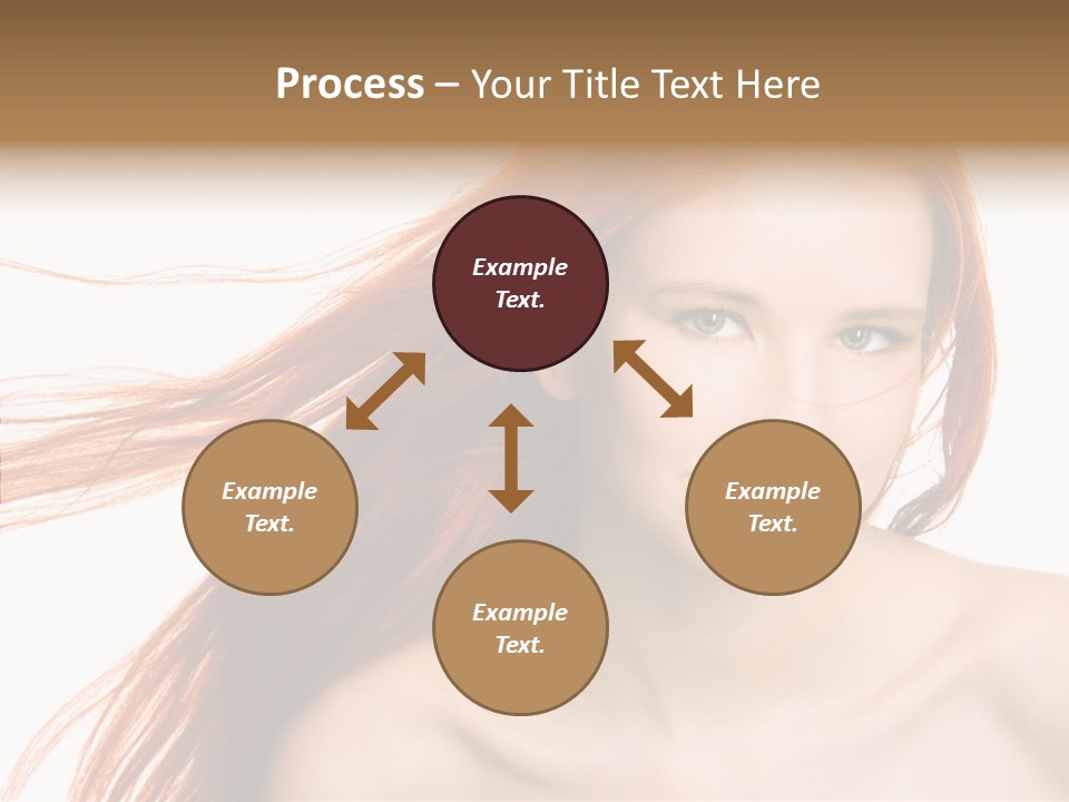 Perfection Glamor Portrait PowerPoint Template