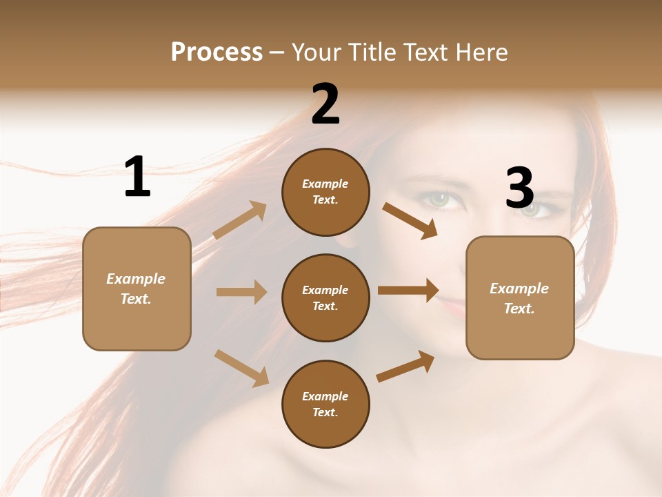 Perfection Glamor Portrait PowerPoint Template