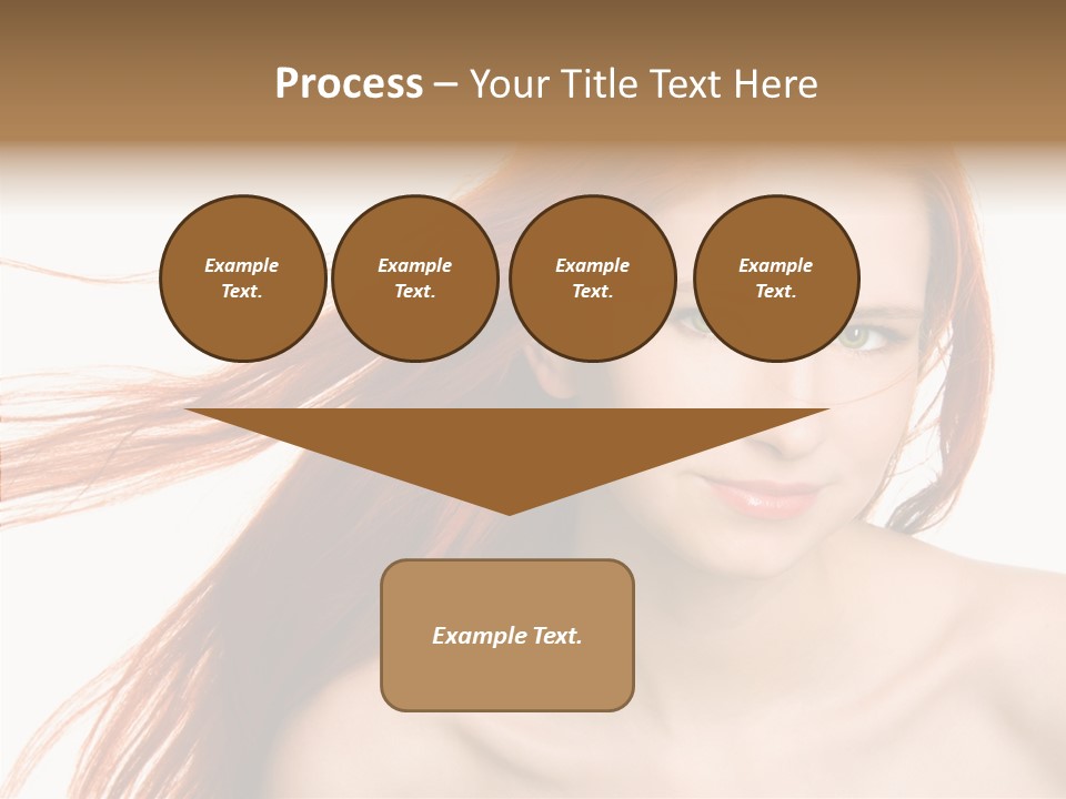 Perfection Glamor Portrait PowerPoint Template