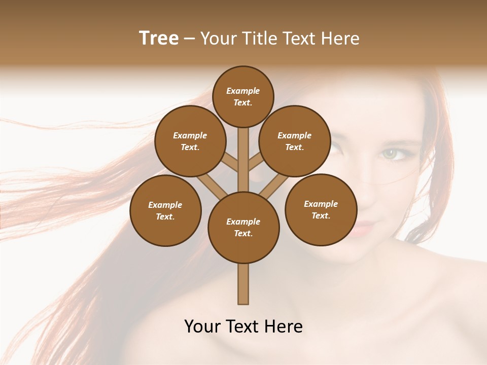 Perfection Glamor Portrait PowerPoint Template