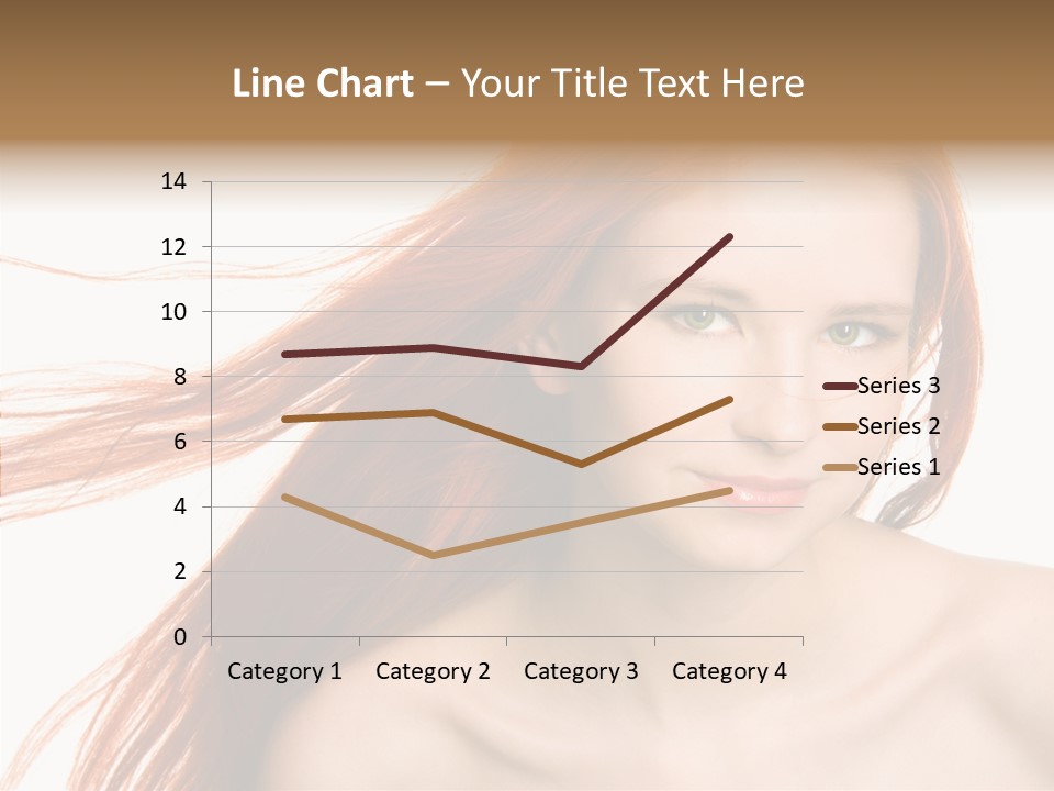 Perfection Glamor Portrait PowerPoint Template