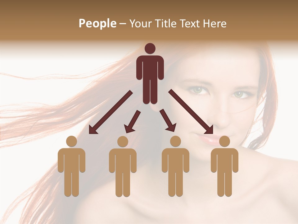 Perfection Glamor Portrait PowerPoint Template