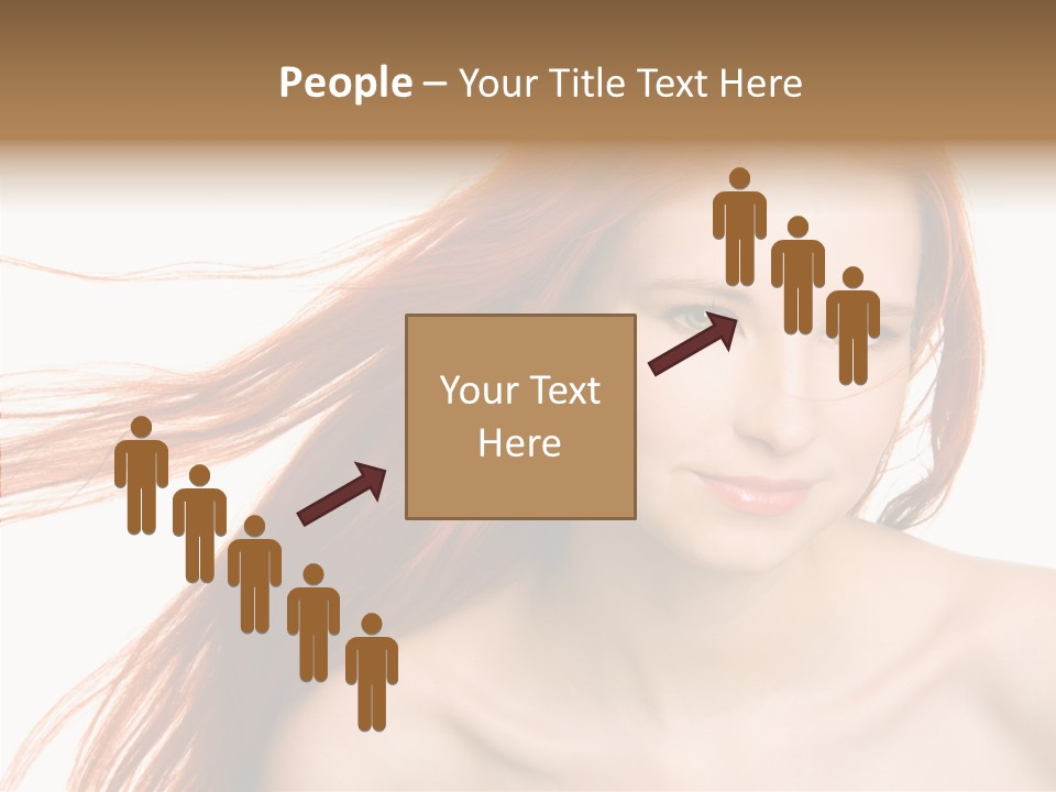 Perfection Glamor Portrait PowerPoint Template