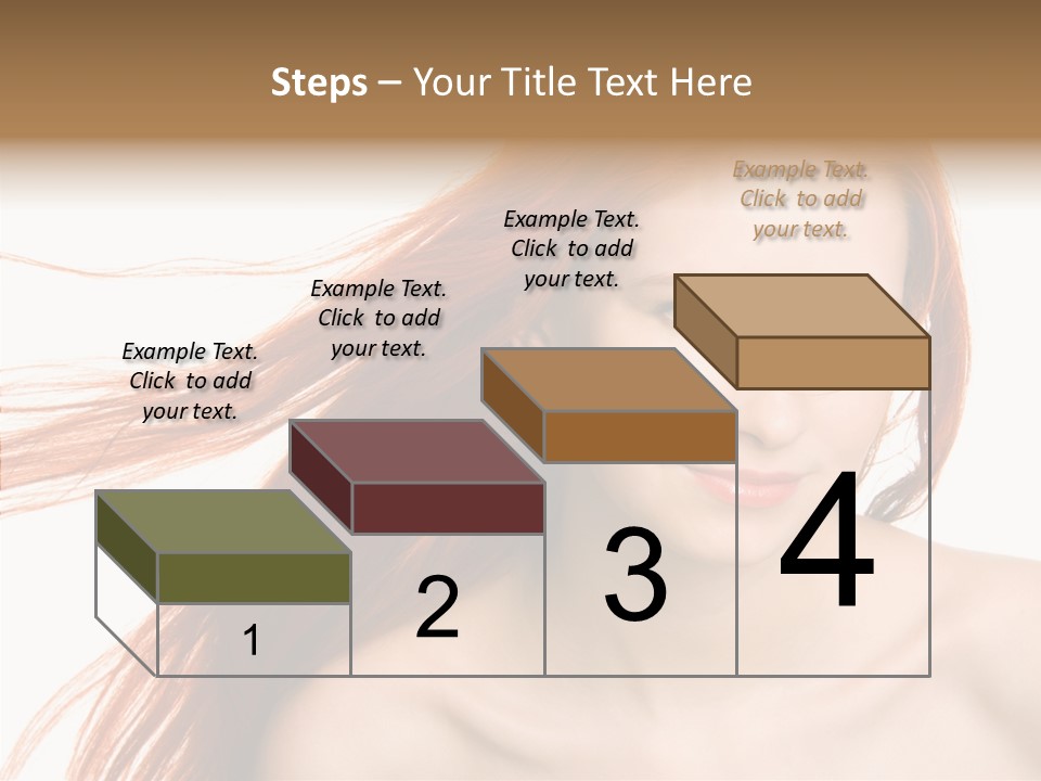 Perfection Glamor Portrait PowerPoint Template
