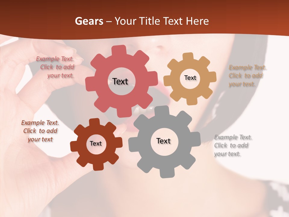 Room Meeting Writing PowerPoint Template