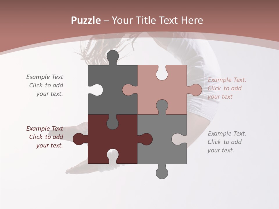 Girl Style Acrobat PowerPoint Template