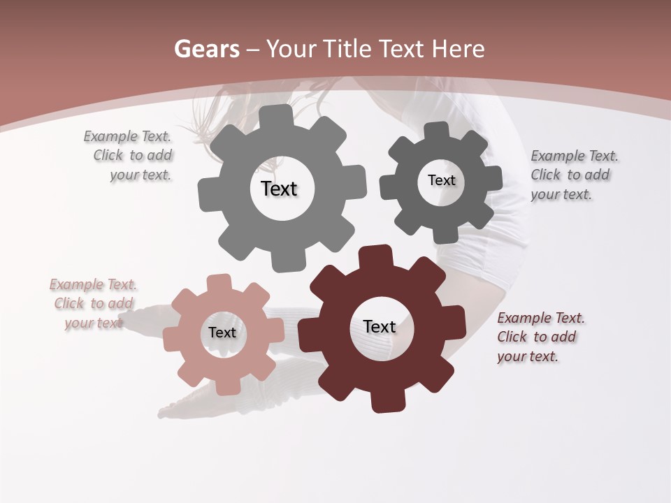 Girl Style Acrobat PowerPoint Template