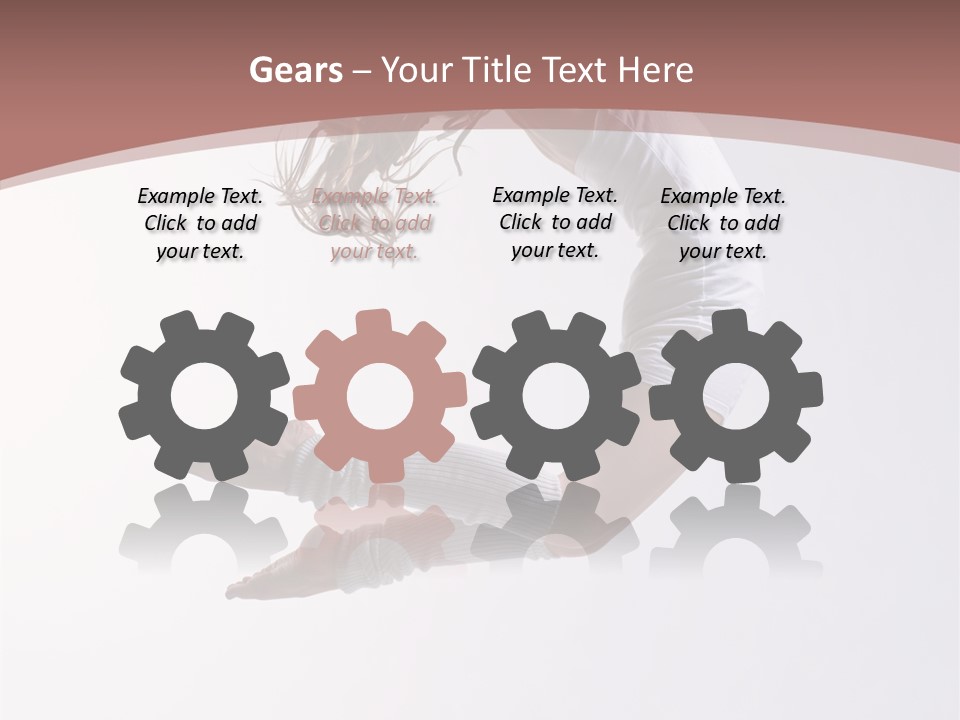 Girl Style Acrobat PowerPoint Template