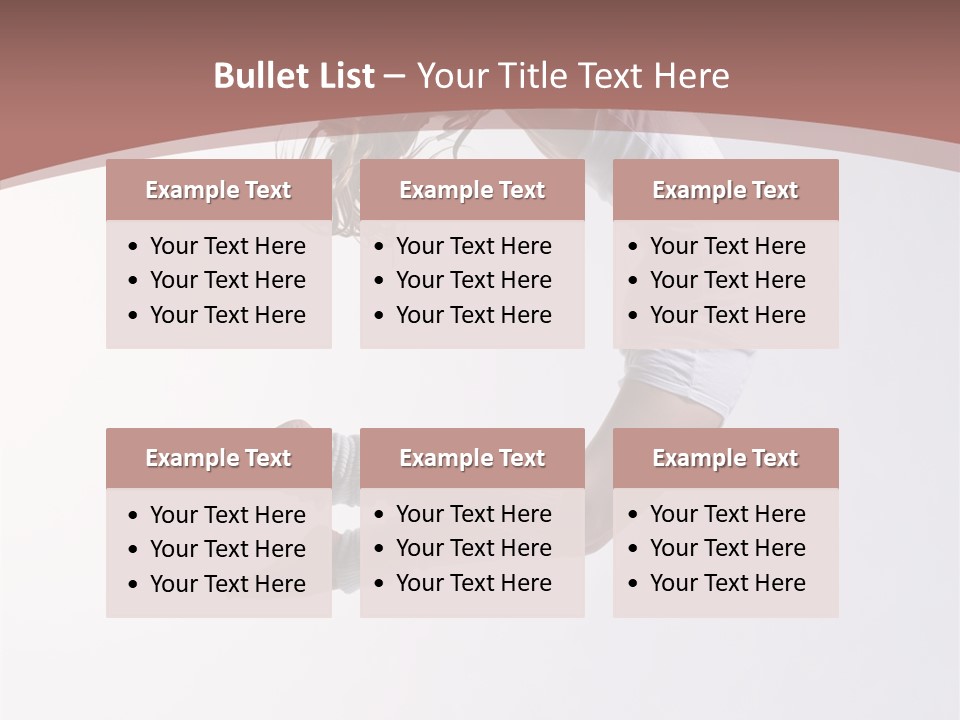 Girl Style Acrobat PowerPoint Template