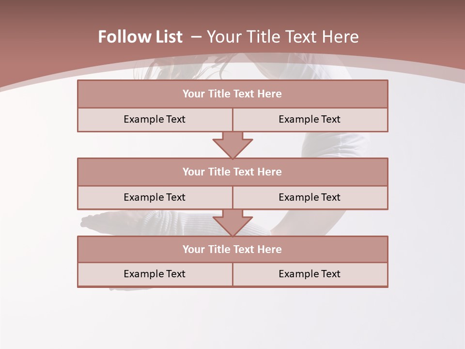 Girl Style Acrobat PowerPoint Template