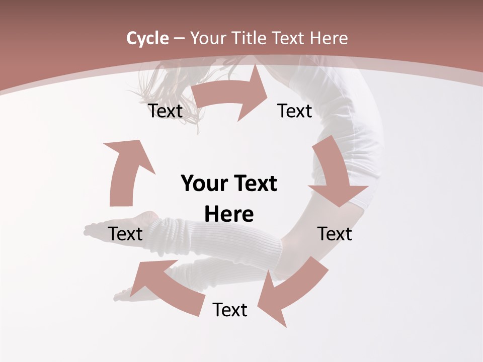 Girl Style Acrobat PowerPoint Template